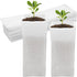 60Pcs Nursery Grow Bags, Biodegradable Non-Woven Fabric Plant Bags, Seedlings Growing Pots for Vegetable Flowers Fruits Tree Planting (12.2 3.3 Inches)