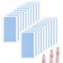 240pcs Beauty Tools Human Hair Tape Extension Replacement, Double Sided Wig Tape (Blue)