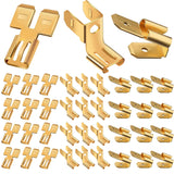 36Pcs Connectors Combination Kit: Double Spade, Piggyback, Chair Terminal Quick Disconnect Adapter - 12 Each Female Spade Connector