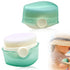 2Pcs Sunscreen Applicator for Kids, Sunscreen Brush Sunblock Applicator for Kids, Sun Lotion Applicator Kids Sunscreen Applicator with Protective Caps, Sun Cream Brush for Outdoor Travel (Green)
