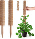 Moss Pole for Plants Monstera, Extendable Plant Sticks Support, Plant Stakes for Indoor Potted Plant, 15.7&