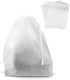 Drawstring Dust Covers, 6 Pcs Breathable Non-woven Fabric Large Cloth Storage Pouch String Bag for Handbags Purses Shoes