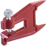 Chainsaw Stump Vise, Portable Chainsaw Sharpening Accessory, Chainsaw Filing Vise, for Sharpening Saw Chain, Red