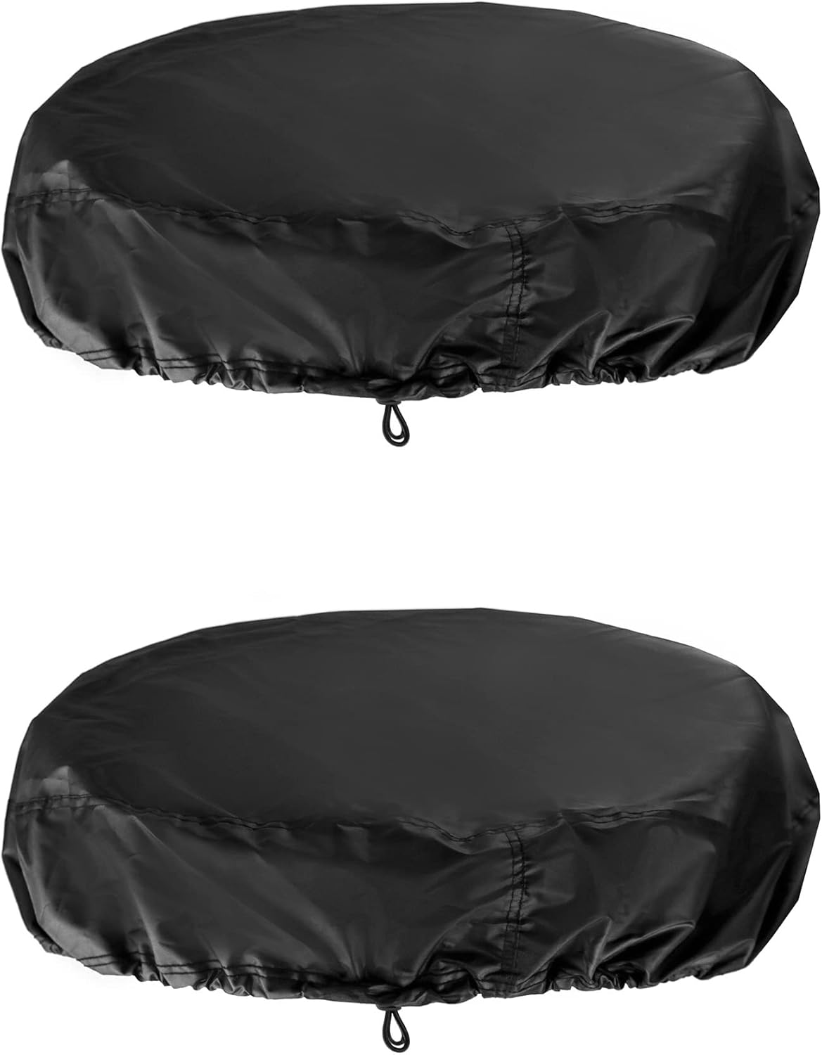 Drum Cover for 55 Gallon Industrial Barrel, 2 Pack High Density Nylon Oxford Fabric Covers with Excellent Waterproof Performance and Stretchable Adjustable Drawstring