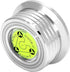 Record Weight Phono Disc Stabilizer, 60HZ Record Weight Stabilizer, with Bubble Leveling (60Hz, Silver)