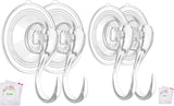 Large Suction Cup Hooks and Small Suction Cup Hooks Bundle