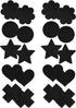 10 Pairs Women Nipple Petals Disposable Bra Pasties Adhesive Round Heart Petals Bra Satin Bra Cover