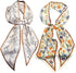 2 Pcs 59 Inch Silk Head Scarf Hair Neck Scarves Women&
