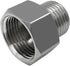 7/8 Female threaded (I.D:15/16) to 1/2 Male threaded (O.D:3/4) Toilet Bidet Hose Pipe Adapter Connector(Pls check your size!)