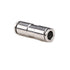 Push to Connect Fitting, 1/4" Tube OD 304 Stainless Steel Straight Quick Adapter Union Splicer Joiner Mender