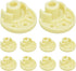 9709707 Mixer Rubber Foot, 10Pcs Blender Bottom Pads Feet Replacement Parts for Kitchen Aid Tilt Head Stand Mixer KSM150 KSM152 KSM154 KSM155 KSM158 KSM160 WP9709707 AP4326634 PS1488432