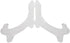 Display Stand Easel Bowl Stand for Display Large Deep Bowls, Platters and Deep Dishes Clear