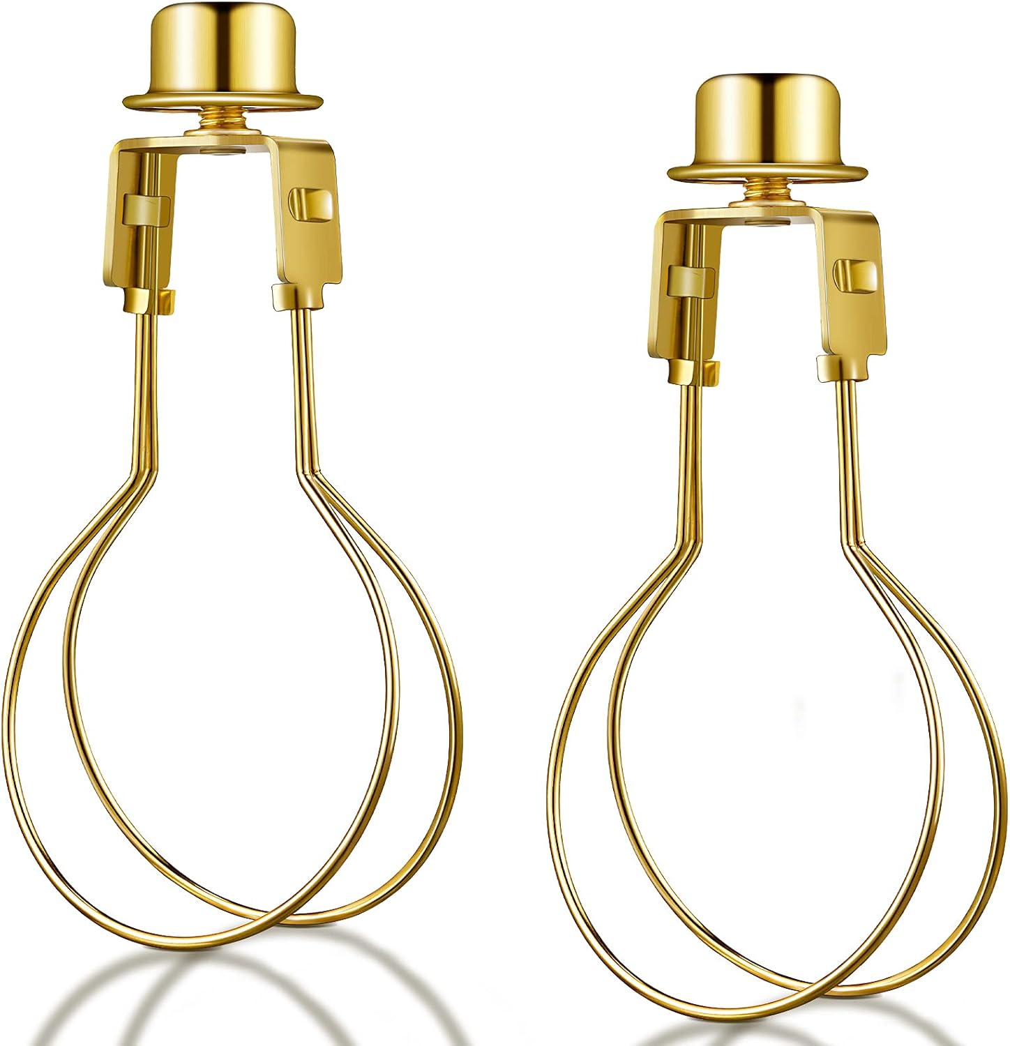 Bulb Lamp Shade Light Bulb Clip Adapter Includes Finial and Lampshade Levellers for Replacement