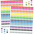 6000Pcs Heart Stickers - 1/2Inch Tiny Mini Small Heart Shape Sticker for Teen Adult Happy Valentines Day Hearts Stickers Self Adhesive Love Sticker for Envelope Seal Card Crafts Gift Packaging