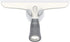 Multi-Purpose Silicon Squeegee for Window, Glass, Shower Door, Car Windshield, Heavy Duty Window Scrubber, Includes Suction Hook, 10 inch, White & Gray, 1 Pack