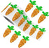 Easter Carrot Stickers - 500Pcs 1.2×0.4&