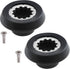 2 Packs Blender Drive Socket Kit, Replacement Blender Gear for NutriBullet Blender RX N17-1001 NB-301S 1700W Juicer Mixer, Premium Replacement Blender Parts