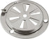 Stainless Steel BBQ Smoker Air Vent - Adjustable Grill Damper for Controlling Airflow - Replacement Parts for Grill and Smoker Vents - 1 Pack