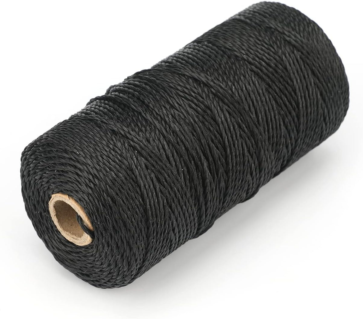 426 Feet Black Nylon Twine #36 Mason Nylon String Line, Gardening Nylon String, Durable Twisted Construction String Building Line for Climbing Plants, Gardening, Crafting