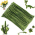 200Pcs Christmas Green Pipe Cleaners - Crafting Pipe Cleaners Chenille Stems, 12 Inch Home Arts Chenille Stems for DIY Crafts, New Year Winter Decor, Holiday Decor