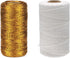 White Twine String and Gold Twine String