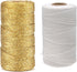 White Twine String and Gold Twine String