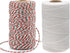 White Twine String and Red Green and White Bakers Twine String