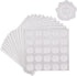 Heart Envelope Seals, Silver Embossed Wax Seal Looking, 300Pcs Wedding Envelope Stickers, Self-Adhesive Silver Foil Stamps for Wedding Invitation Card Bridal Shower Party Favors