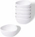 Mini Ceramic Ramekins Souffle Dishes 1.5 OZ, Small Dipping Bowls, Sauce Dip Bowls for Kitchen Serving Sauce Condiments, Oven & Microwave Safe, Set of 6, White