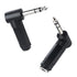 2-Pack 1/4 Right Angle TRS Adapter - 6.35mm Right Angle Adapter, 1/4 TRS Audio Connector for Professional Audio Equipment