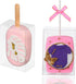 40Pcs 3.5"x 2.4"x 1.38" Clear Treat Boxes with Hole for Rice Krispie Treats, Cakesickles, Macarons, Candy - Party Favors, Birthday