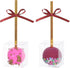 50Pcs 1.75" x 1.75" x 2" Single Clear Cake Pop Boxes Packaging with Hole Small Plastic Clear Treat Boxes for Wedding Favors Party Valentine&