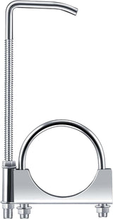 2.5 inch universal exhaust clamp with hanger, galvanized material