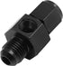 6AN Fuel Pressure Gauge Take Off Fitting Adapter, 6AN Male Flare to Female Swivel with 1/8 NPT Gauge Port Hose Adapter, Aluminum