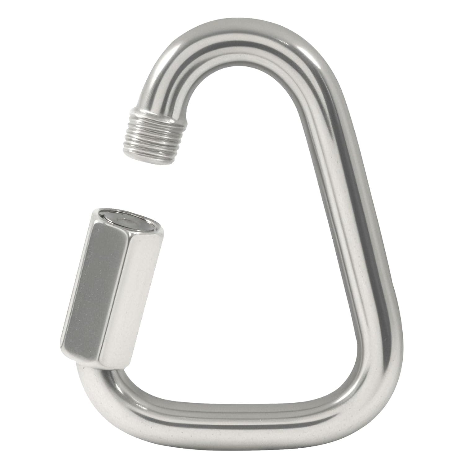 4.1 Inch Delta Quick Link, Stainless Steel Triangle Quick Connector M12 Heavy Duty Chain Connector (1 Pack, 2517 Lbs Capacity)