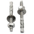 10 Pack 1/4" x 2-1/4" Concrete Anchor, Anti-Rust Anchor Stainless Steel Bolt, Heavy Duty Fastener for Cement and Concrete