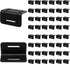 50 Pack Tie Down Edge Protectors, Plastic Corner Protectors Pallet Guard Cargo Strap Protectors, L Shaped Packing Clip for Packaging/Transportation