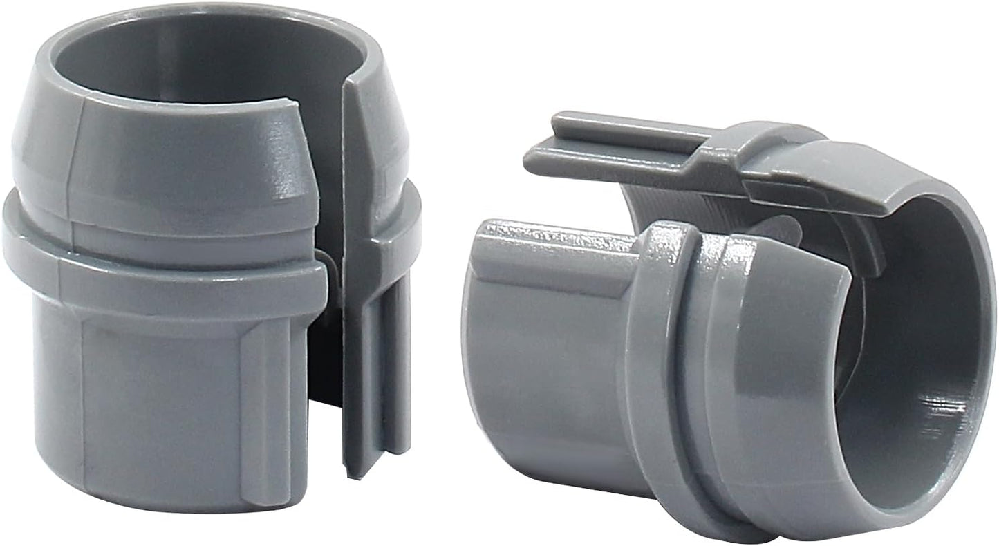 50 PCS 1/2 Inch Non-Metallic Cable Connector, Quick Installation Labor Saving Cable Connector for 14/2-10/3 AWG Single Cable, 14/2-12/2-14/3 AWG Two Cables