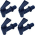 4 Pcs Replacement Cooler Faucet, BPA Free Water Dispenser Tap Reusable Spigot Spout, Beverage Lever Pour Dispenser Valve for Water Jug/Ceramic Crock(Dark Blue)