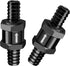 3/8" Fuel Check Valve One Way Inline Non Return Diesel Gasoline Black (10mm OD,2PCS)