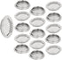 20pcs Soffit Vents 2.08" Mounting Dia Stainless Steel Round Air Vent Louver for Cabinet Bathroom Office Kitchen Ventilation