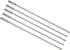 1/4 Inch Hex Shank Magnetic Long Cross Screw Head Screwdriver Bits PH2 4mm Dia Cross Head Magnetic Screwdriver Bits 8 inch Length-5pcs