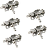 Slide Bolt Latch Stainless Steel Security Guard Door Latch -Pack of 5