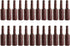 3mm Hex Tamper Resistant Bit Set 1/4 Inch Hex Shank Magnetic Bit Set 1 Inch Length - 24pcs