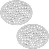 Round Drain Cover Grates 3.15"/8cm Dia Drain, 304 Stainless Steel Drainage Grate Cover Round Replacement Floor Drain Strainer for Shower, Bathroom Floor, Balcony, and Outdoor Garden Drains -2pcs