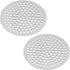 Round Drain Cover Grates 3.15"/8cm Dia Drain, 304 Stainless Steel Drainage Grate Cover Round Replacement Floor Drain Strainer for Shower, Bathroom Floor, Balcony, and Outdoor Garden Drains -2pcs