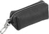 Leather Coin Purse, Leather Car Key Holder Bag Hand-held Change Purse Keychain Pouch Small Coin Pouch with Key Ring for Women and Men, Black