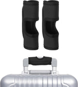Luggage Handle Wrap, 2 Pcs Hollow Neoprene Handbag Grip Cover Protector Luggage Identifiers Suitcase Handle Wraps for Luggage Suitcase Travel Bags, Black