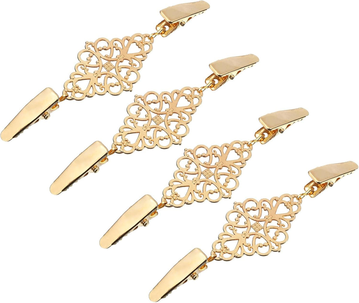 Retro Cardigan Collar Clips & Shirt Clips for Women