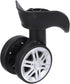Luggage Wheel Replacement, Suitcase Trolley Wheels DIY Repair, Spinner Wheels Luggage Accessories, Swivel Silent Wheel, Black
